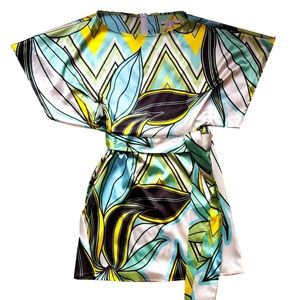 Zara Gorgeous Bold Satin 34" Dress